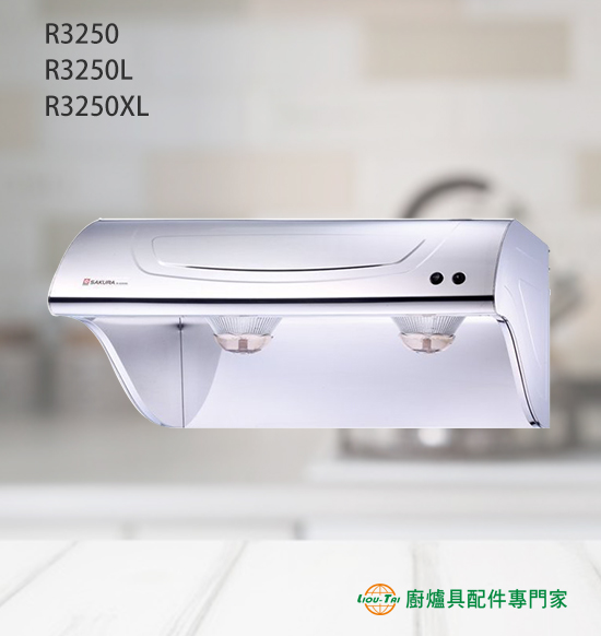 R3250 斜背式雙馬達烤漆除油煙機(70cm)